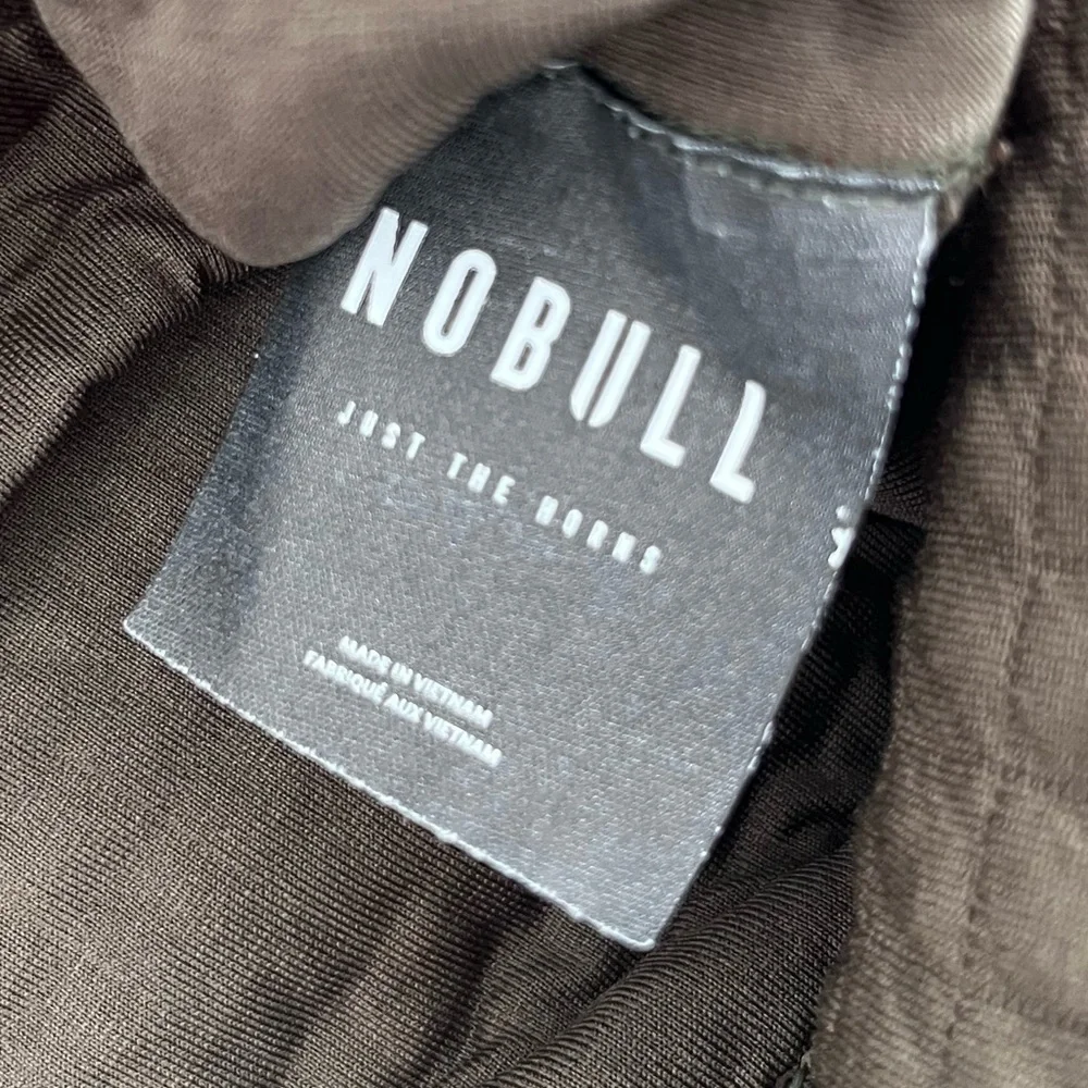NOBULL Men’s Sweatshirt Waffle Crew Pullover Performance Training Gym Green SZ M - Picture 8 of 8